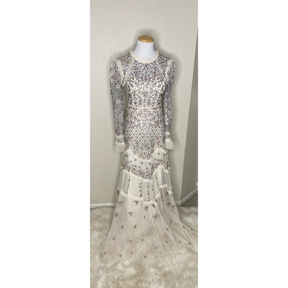 Marigold Rose Embellished Gown - Picture 5 of 8